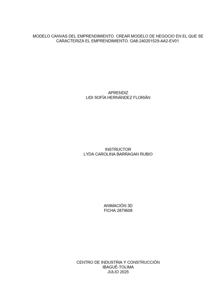 Modelo Canvas para Champú Natural | PDF | Iniciativa empresarial ...