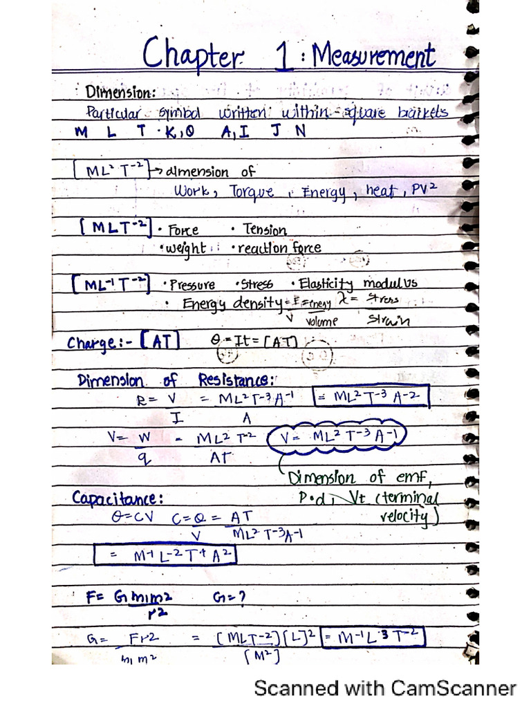 Phy I Chap 1 | PDF