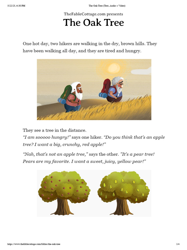 The Oak Tree: A Hidden Blessing | PDF | Trees