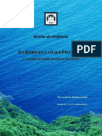 DO AMBIENTE E DA SUA PROTECÇÃO: O Exemplo Da Região Autónoma Dos Açores