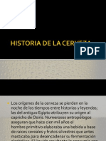 Historia Cerveza