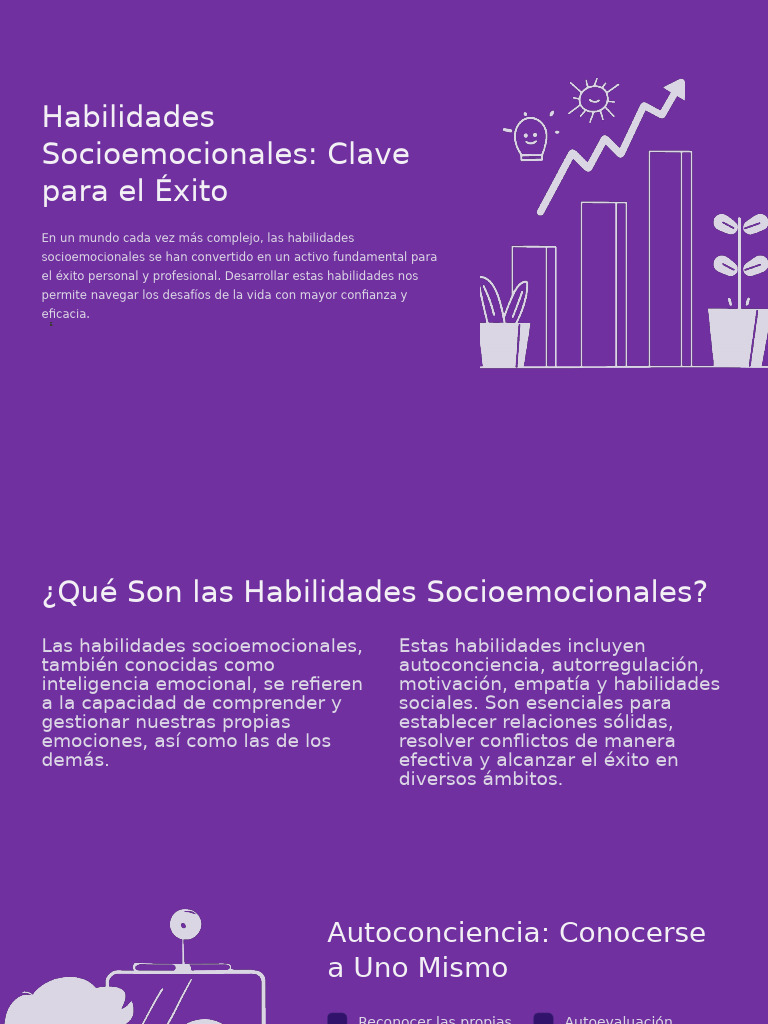 Habilidades Socioemocionales | PDF | Las emociones | Autorregulación ...