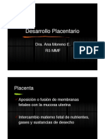 Desarrollo Placentario en PDF