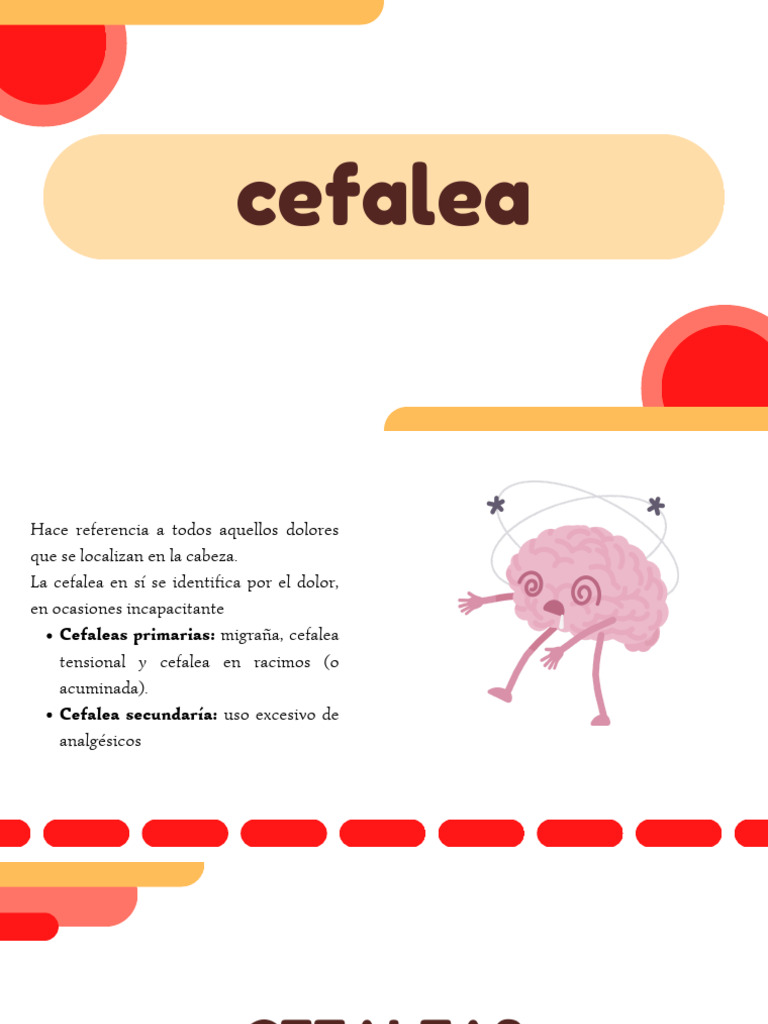 Características de la migraña | PDF | Dolor de cabeza | Migraña