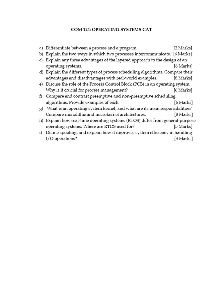 Com 124 | PDF