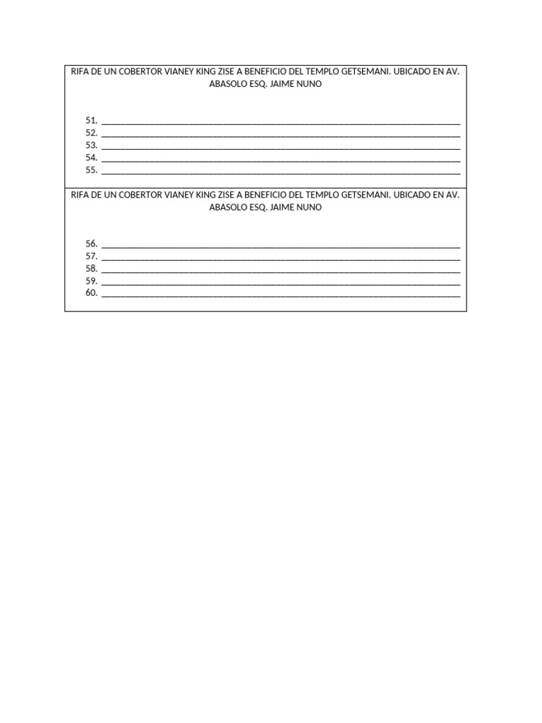 Rifa 2 | PDF