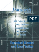 Metalcraft Structural Technical Manual Feb 2011