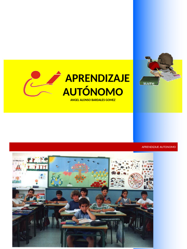 Aprendizaje Autonomo | PDF | Aprendizaje | Ciencia cognitiva