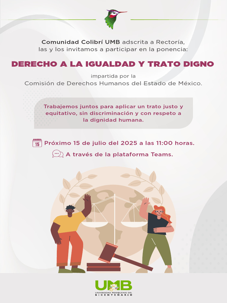 Derecho A La Igualdad y Trato Digno | PDF