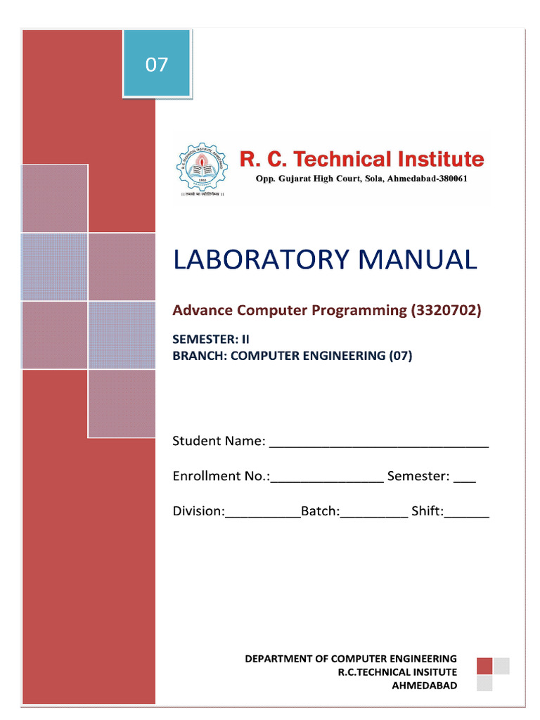 ACP Manual | PDF