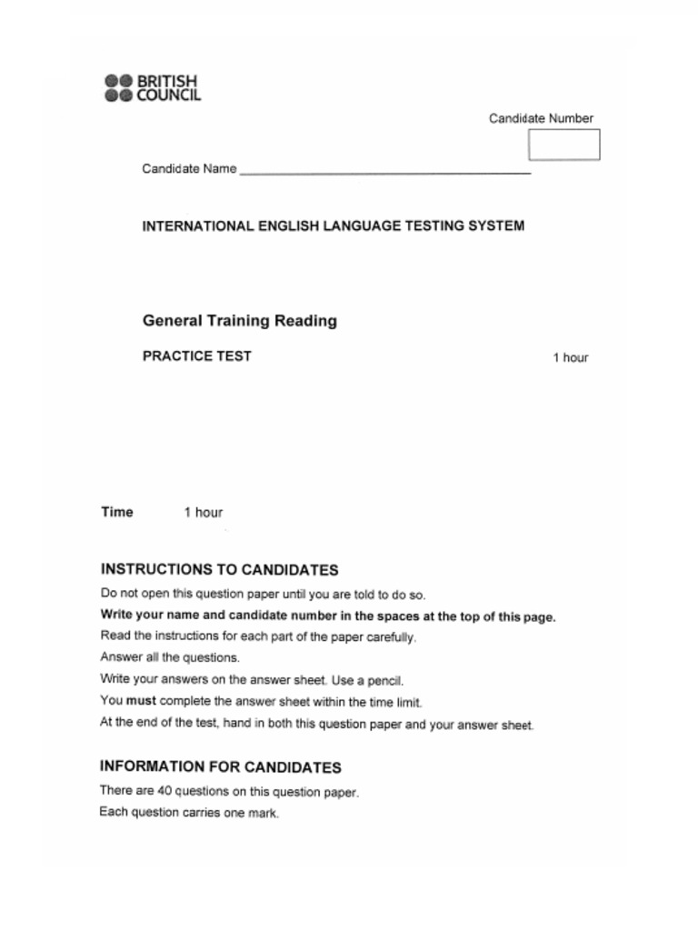 General Reading | PDF