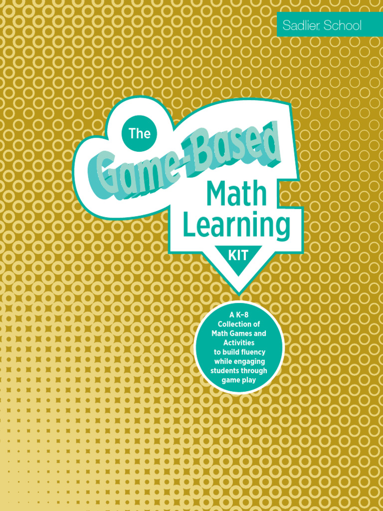 MATH DL Game-Based Math Learning Kit | PDF