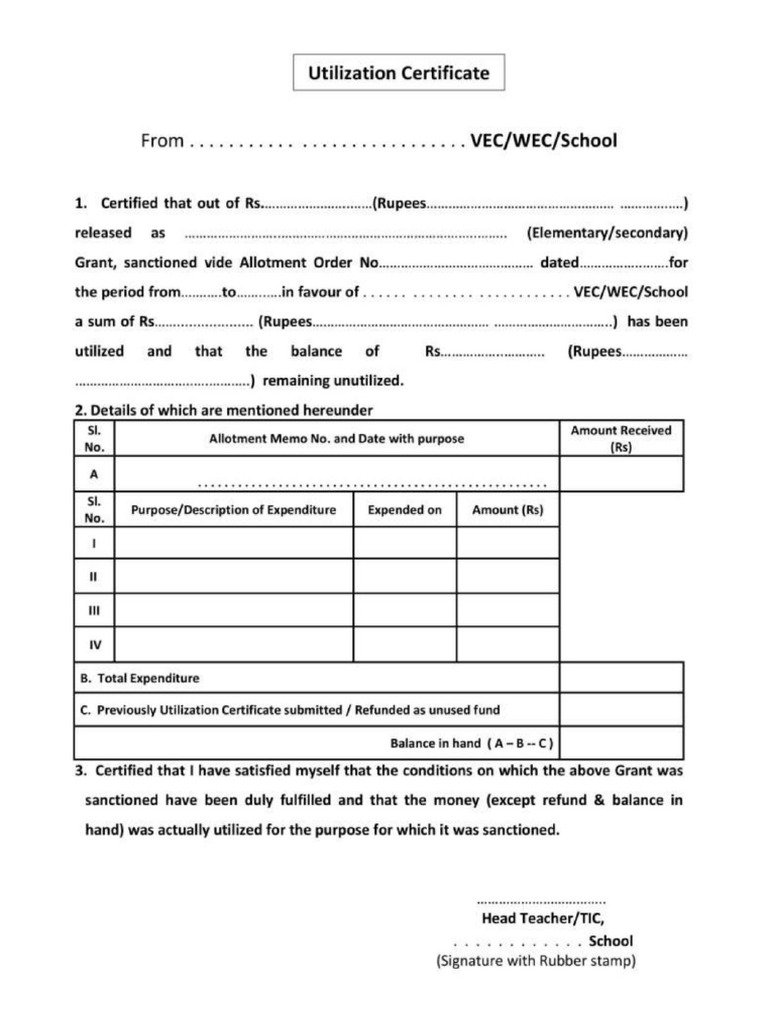 Uc Format-2 | PDF