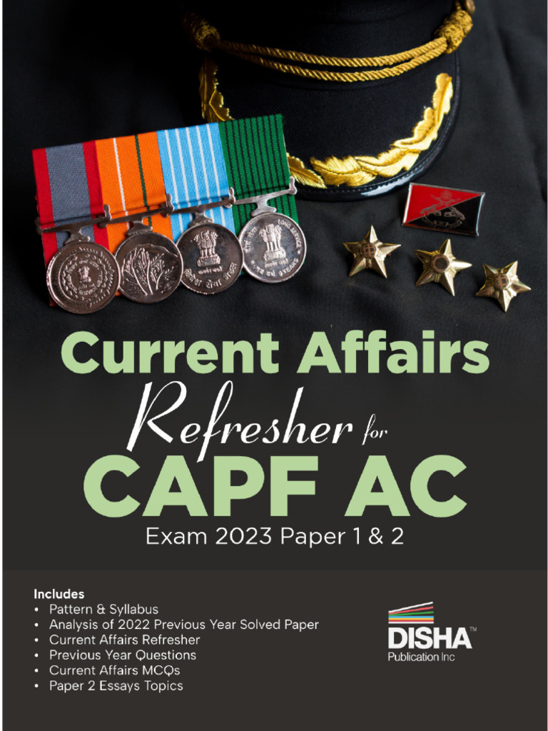CAPF Exam Pattern and Syllabus Overview | PDF | Nato