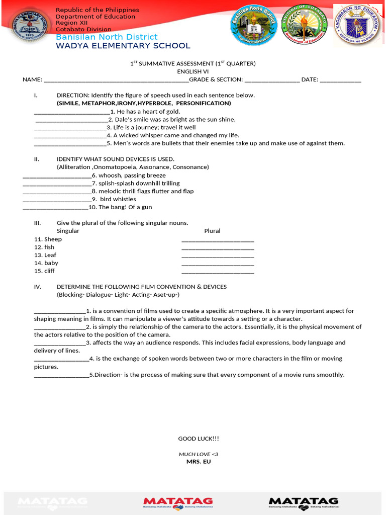 KS2 Compound Adjectives Assessment | PDF | Linguistics | Languages