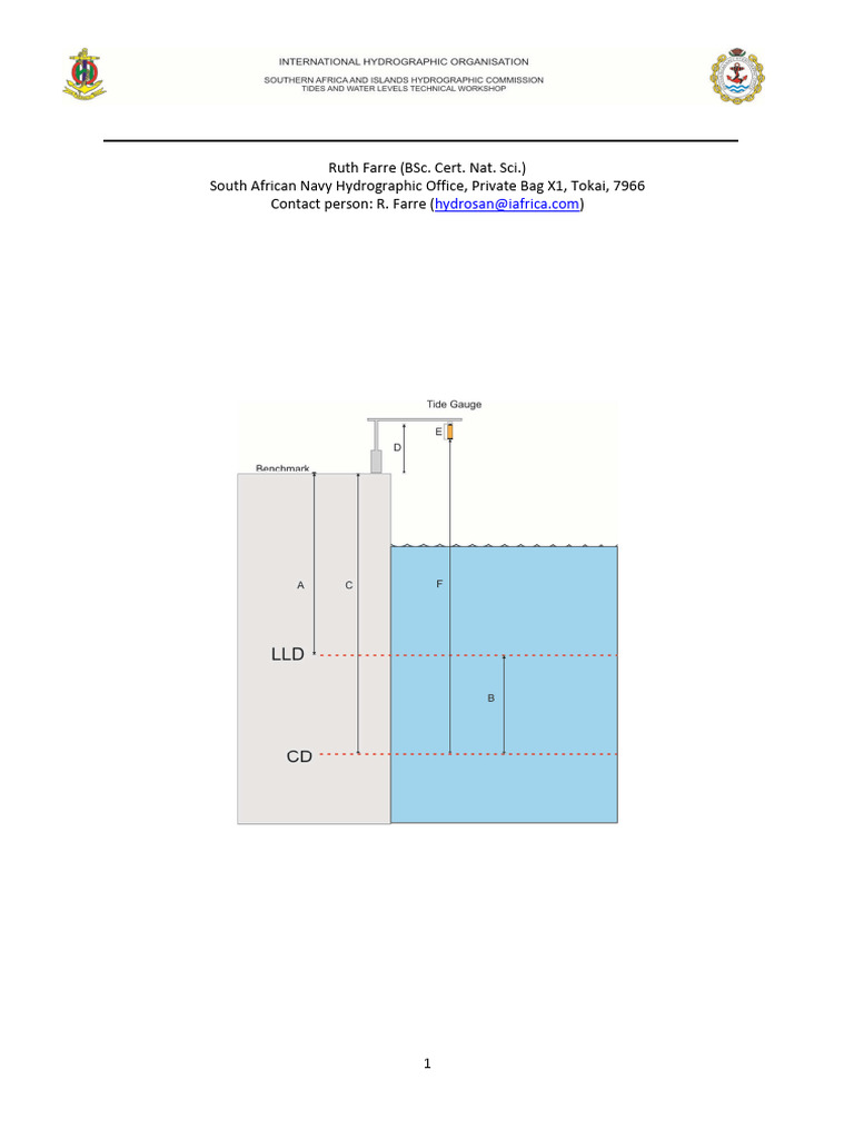 Tide Gauge Zero Calibration Guide | PDF | Sea Level | Calibration