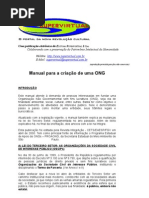 MANUAL PARA CRIAÇÃO DE ONG