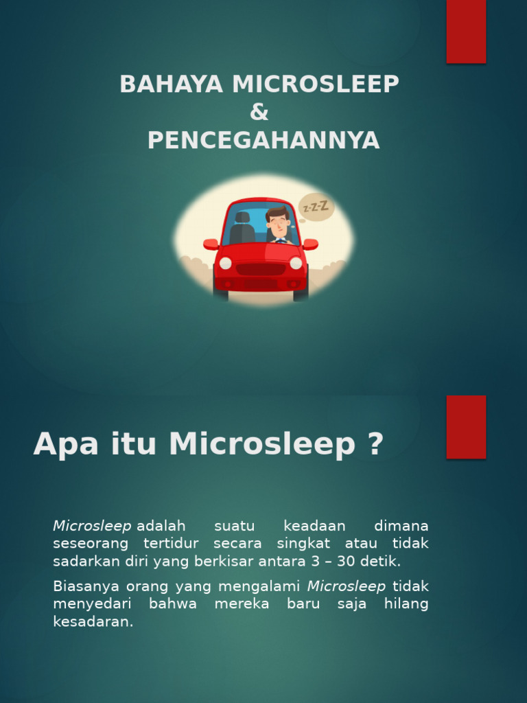 Bahaya dan Pencegahan Microsleep | PDF