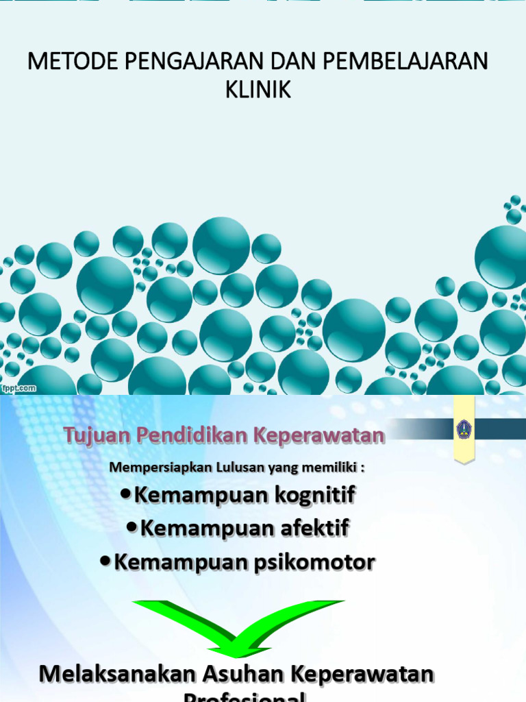 Metode Pembelajaran Klinik Keperawatan | PDF