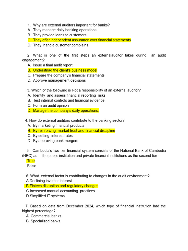 Q& A - 1 | PDF