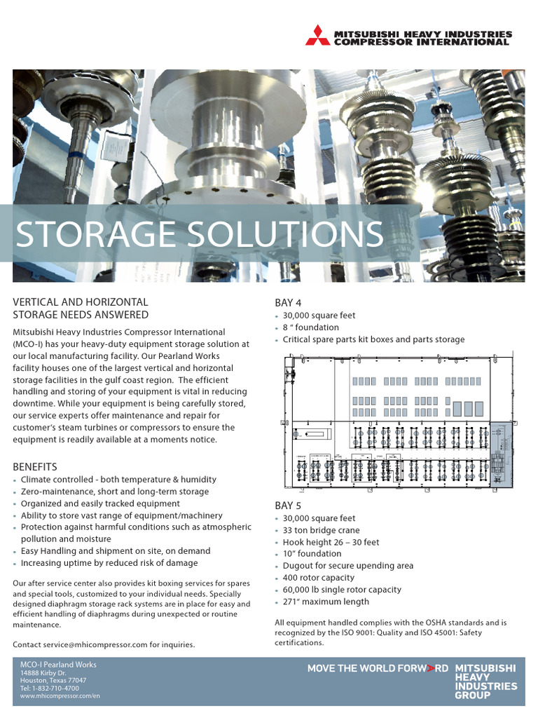 Heavy-Duty Equipment Storage Solutions | PDF