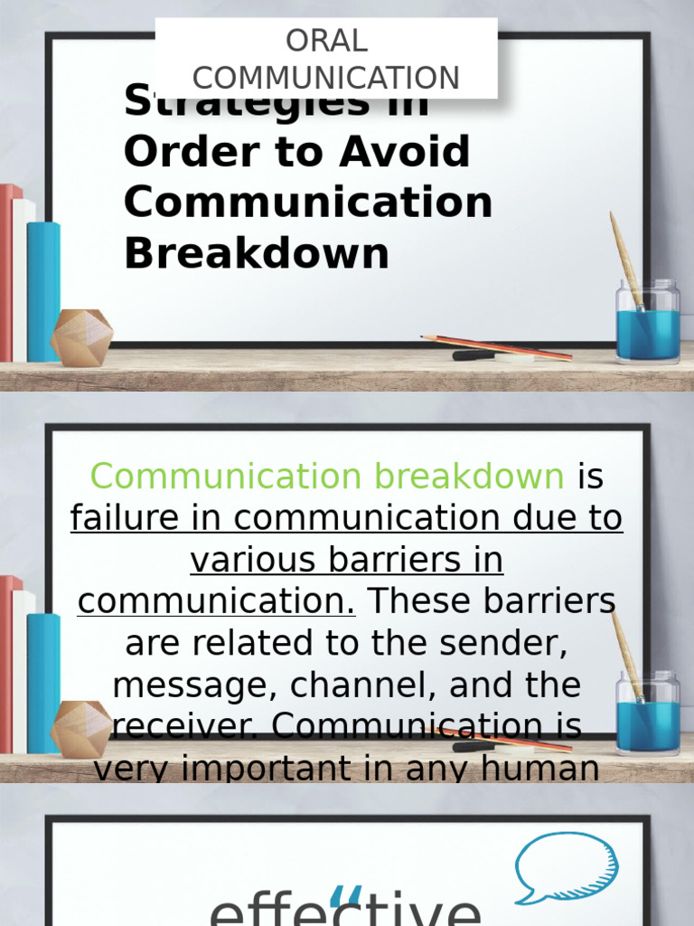Avoiding Communication Breakdown | PDF | Communication | Nonverbal ...