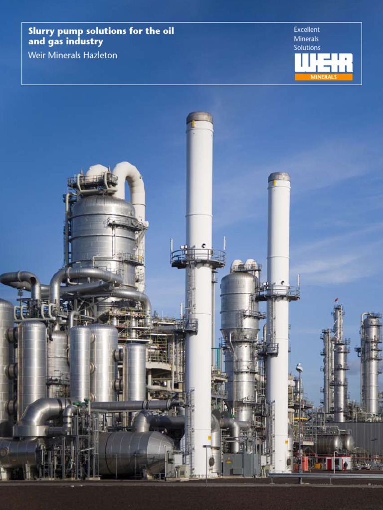 Hazleton Slurry Pumps for Oil & Gas | PDF | Pump | Wear