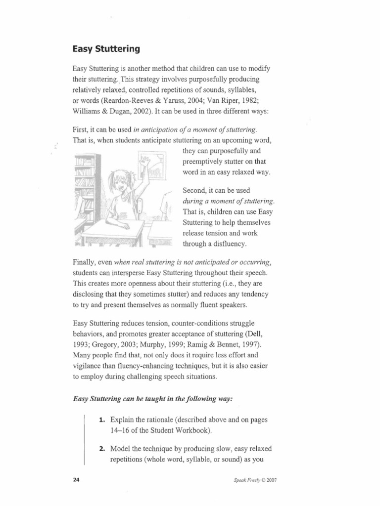 10 Easy Stuttering | PDF