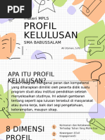 8 Dimensi Profil Lulusan Holistik | PDF