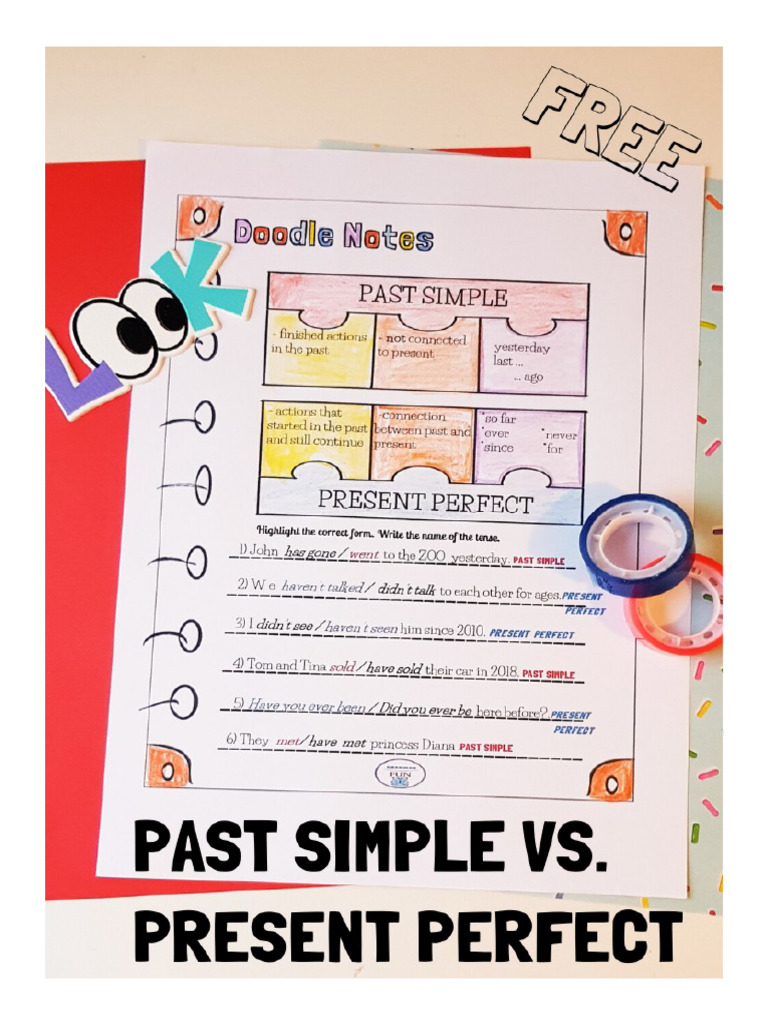 Past Simple vs Present Perfect Guide | PDF