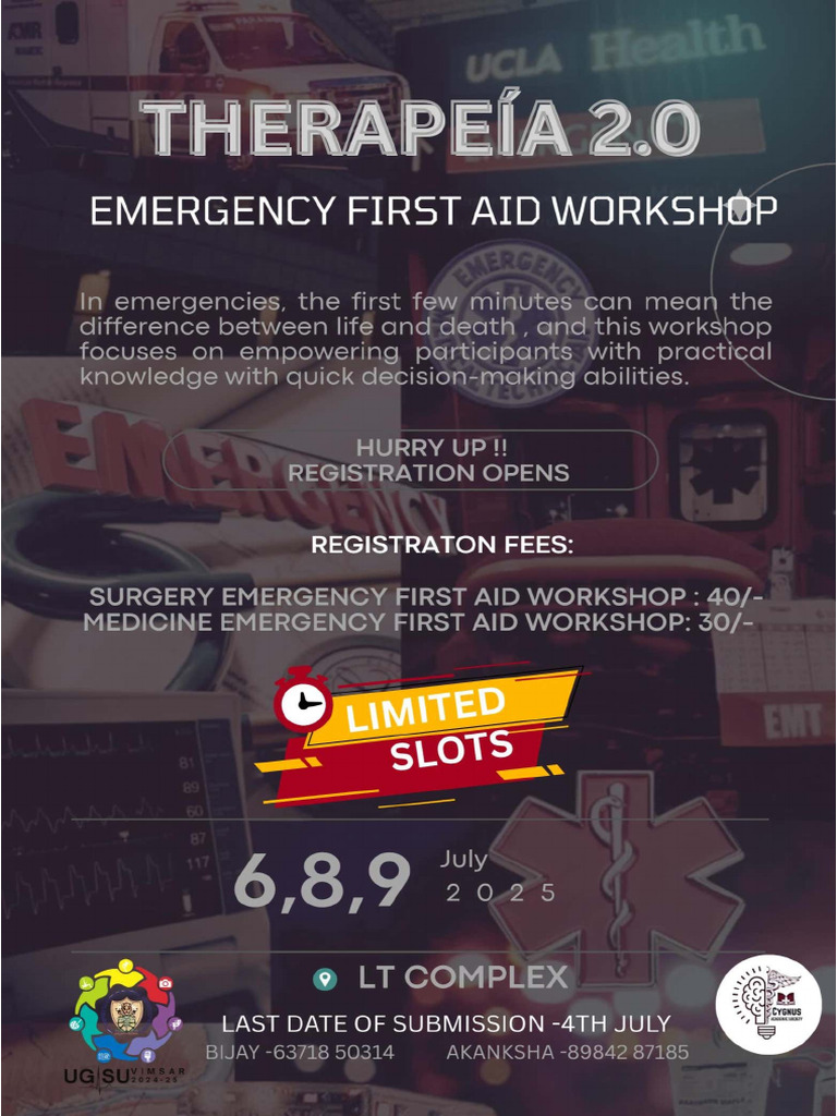 Emergency First Aid Workshop | PDF