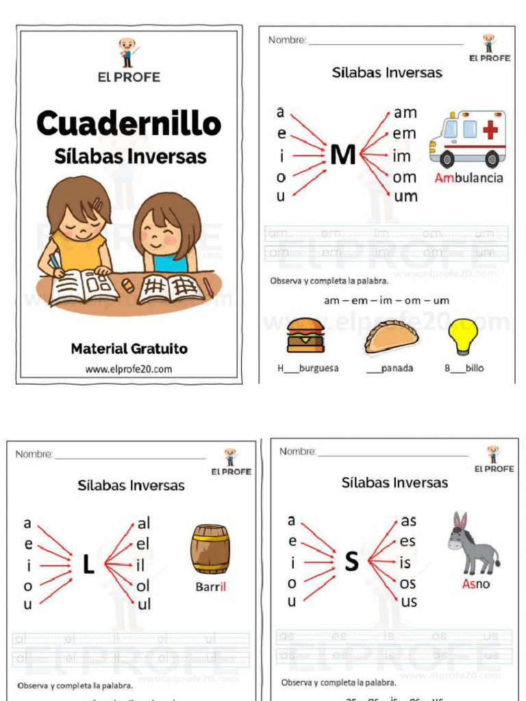 Silabas Inversas | PDF