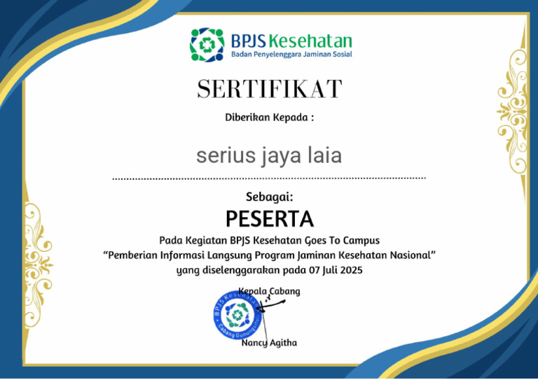 E Certificate PDF | PDF