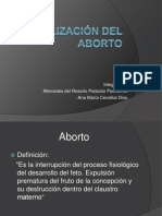 Legalización Del Aborto