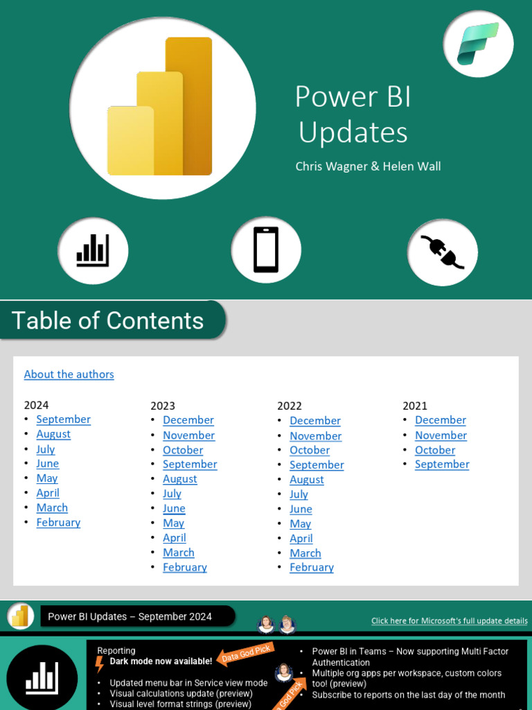Power BI Updates: October 2023 Summary | PDF | Microsoft Azure | Microsoft