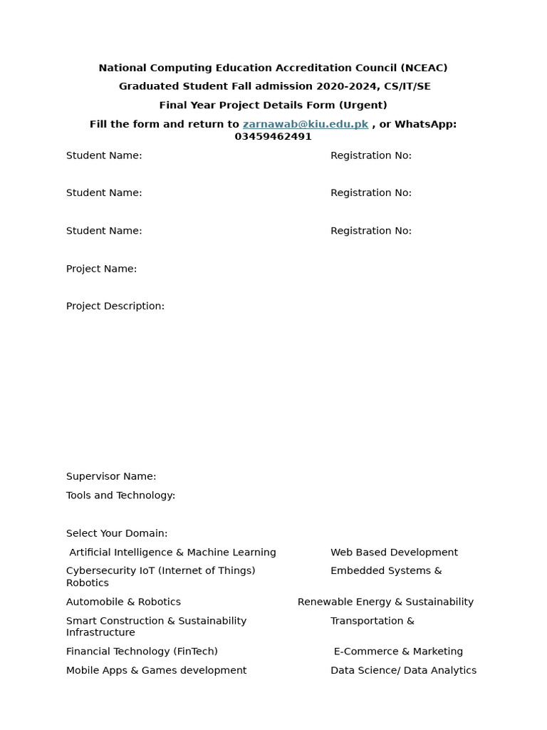 National Computing Education Accreditation Council | PDF