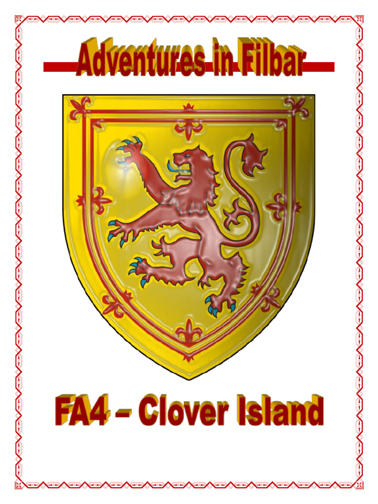 FA4 Clover Island (Filbar 1-2e) | PDF | Reef
