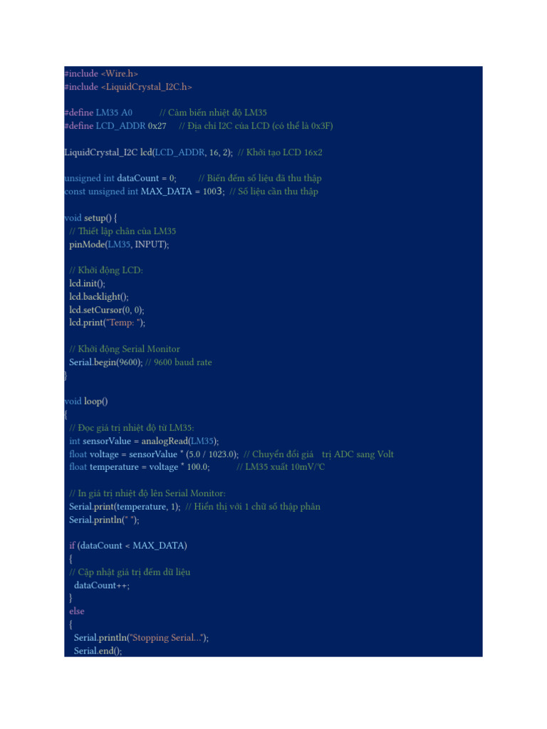 Code Lấy Số Liệu | PDF