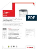 Canon LBP6650DN Brochure