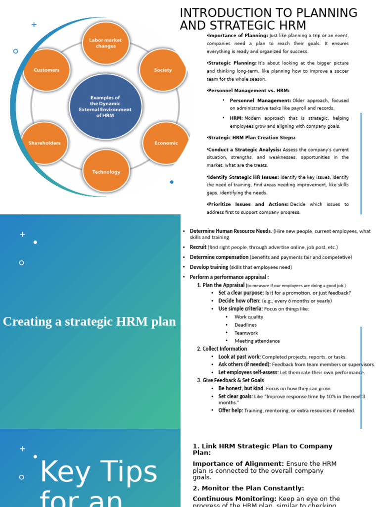 Strategic HRM Planning Guide | PDF | Human Resource Management ...