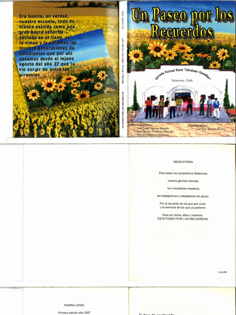 Un Paseo Por Los Recuerdos ESCUELA NORMAL RURAL SALAICES, CHIHUAHUA | PDF