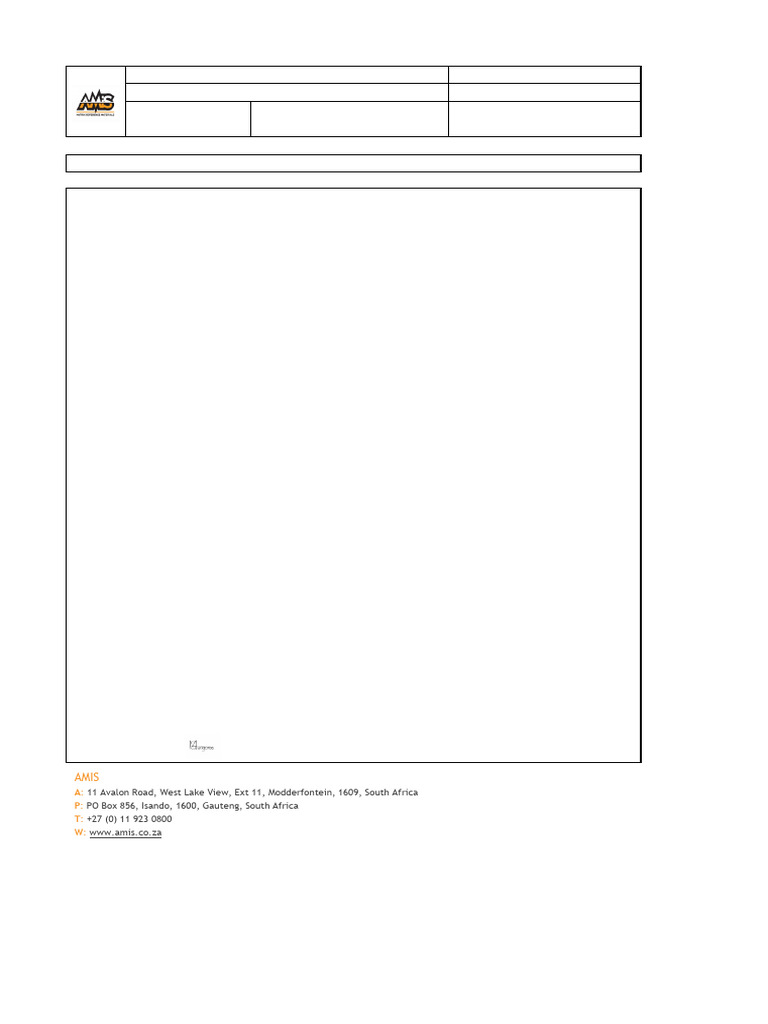 AMIS0764 Proficiency Testing Report | PDF | Standard Deviation ...