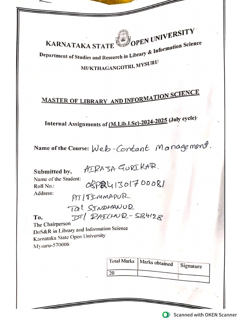 Web Content Management | PDF