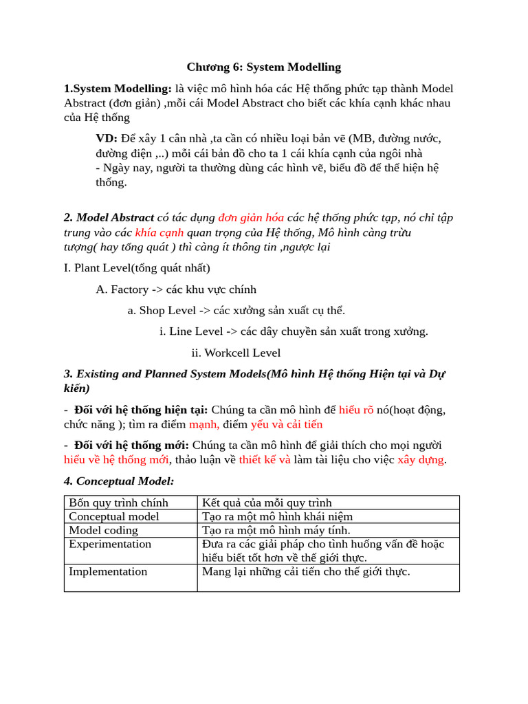 C6 System Modelling | PDF