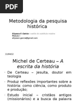 A escrita da história