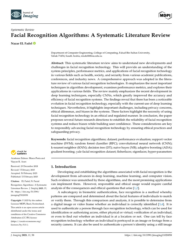 Jimaging 11 00058 | PDF | Deep Learning | Support Vector Machine