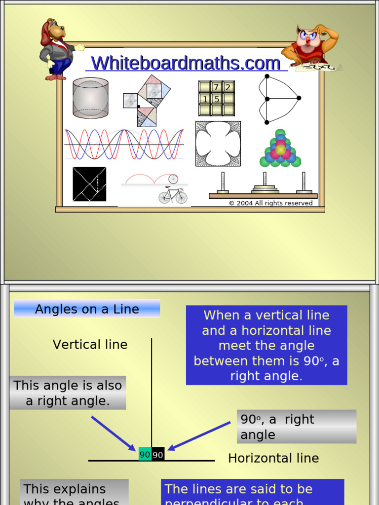 Angles 2 (On A Line) | PDF