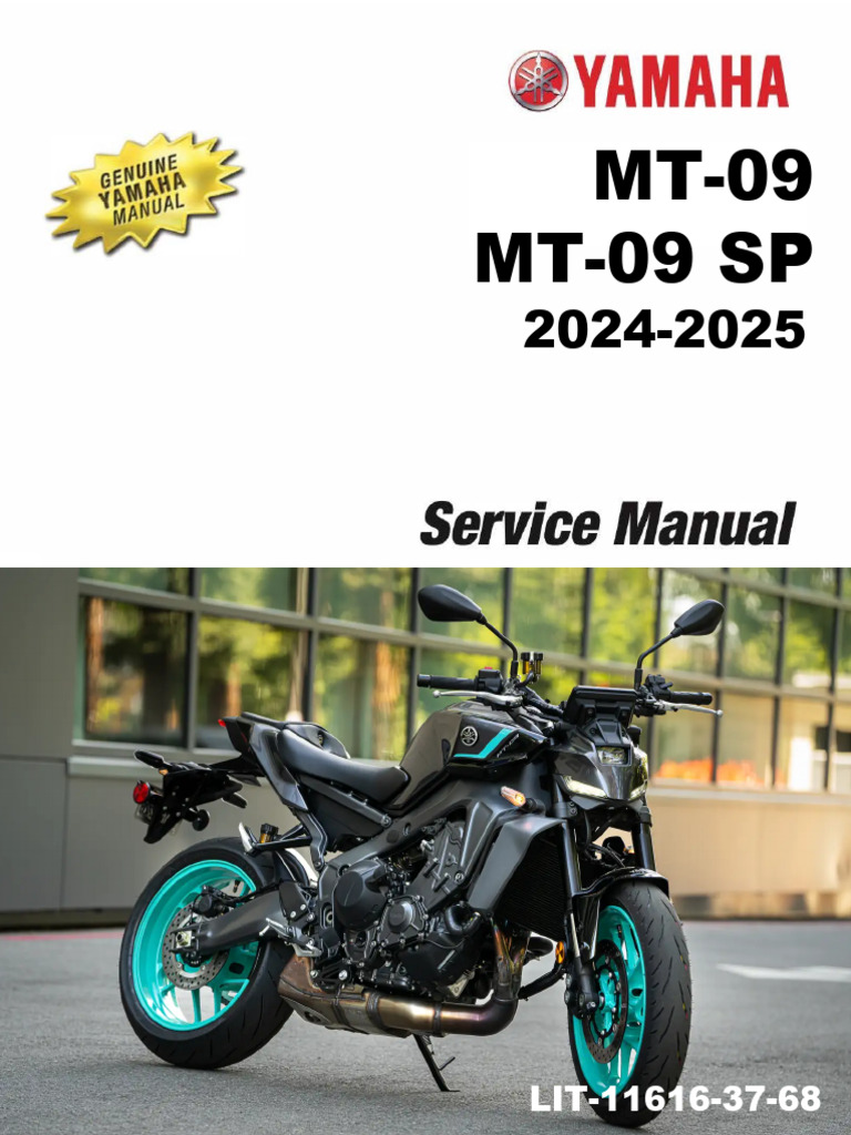 Yamaha 2024-2025 Mt09-Service Manual | PDF | Anti Lock Braking