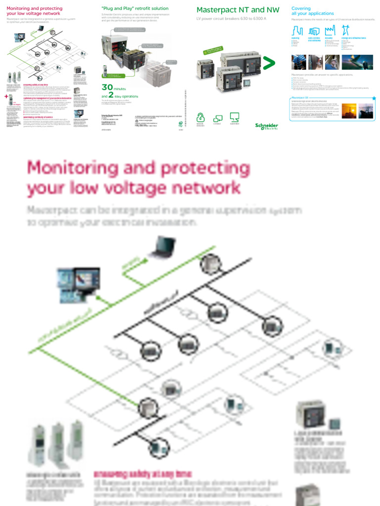 Masterpact NW Circuit Breaker Overview | PDF | Power Supply | Electric ...