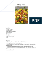 Mango Salsa